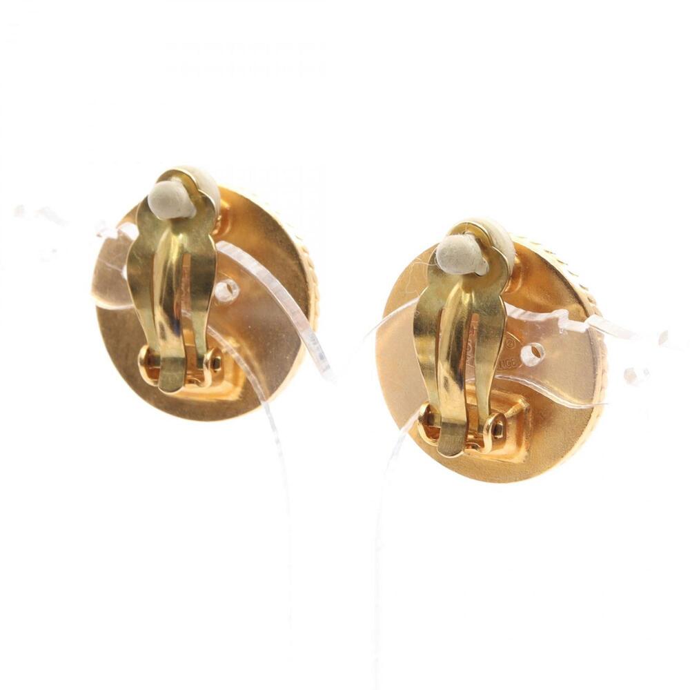 CHANEL Authentic Black Logo Earrings - Picture 2 of 8
